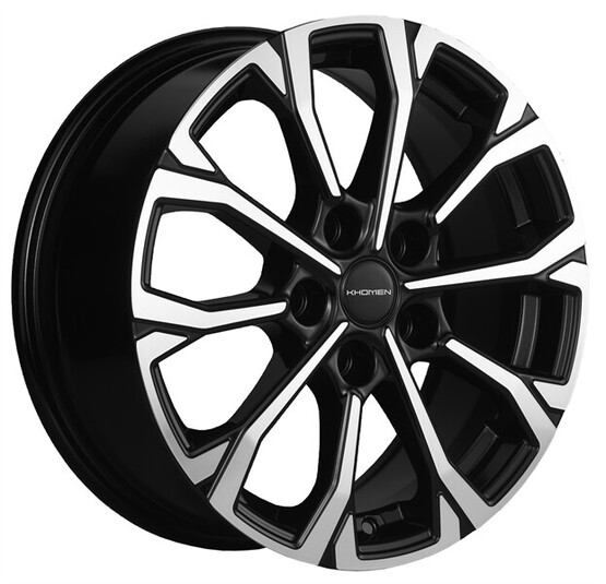 Диск Khomen 1605 16x6 5x114 ET40 DIA66 BLACK-FP Диск Khomen 1605 16x6 5x114 ET40 DIA66 BLACK-FP