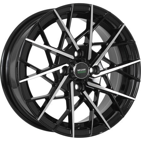 Диск Megami Mgm-11 14x6 4x100 ET35 DIA67 BKF Диск Megami Mgm-11 14x6 4x100 ET35 DIA67 BKF