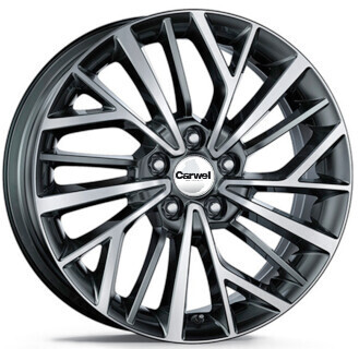 Диск Carwel Токо 17x7 5x114 ET49 DIA67 BL Диск Carwel Токо 17x7 5x114 ET49 DIA67 BL