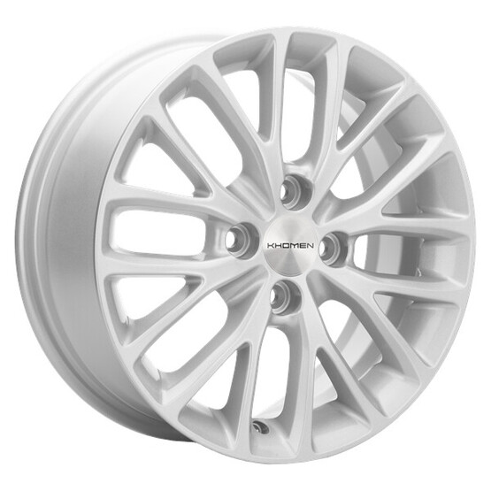 Диск Khomen 1506 15x6 4x100 ET50 DIA60.1 F-SILVER Диск Khomen 1506 15x6 4x100 ET50 DIA60.1 F-SILVER