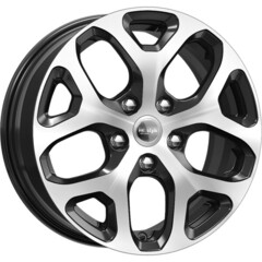 Диск K&K Kc869 16x6.5 5x114.3 ET50 DIA66.1 АЛМАЗ-ЧЕРНЫЙ