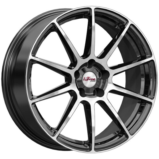 Диск Ifree Винзор 18x7 5x100 ET28 DIA57 БЛЭК ДЖЕК Диск Ifree Винзор 18x7 5x100 ET28 DIA57 БЛЭК ДЖЕК