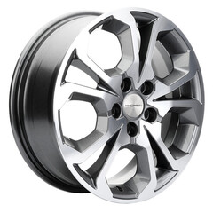 Диск Khomen 1711 17x6.5 5x114.3 ET50 DIA66.1 GRAY-FP Диск Khomen 1711 17x6.5 5x114.3 ET50 DIA66.1 GRAY-FP