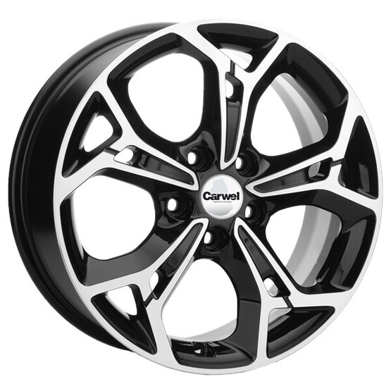 Диск Carwel Синтур 17x7 5x114.3 ET37 DIA66.6 BL Диск Carwel Синтур 17x7 5x114.3 ET37 DIA66.6 BL