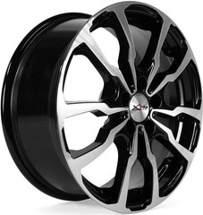 Диск X'trike X-117 16x6.5 5x114.3 ET40 DIA66.1 BK/FP Диск X'trike X-117 16x6.5 5x114.3 ET40 DIA66.1 BK/FP