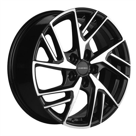 Диск Khomen 1722 17x6.5 5x114.3 ET40 DIA64.1 BLACK-FP Диск Khomen 1722 17x6.5 5x114.3 ET40 DIA64.1 BLACK-FP