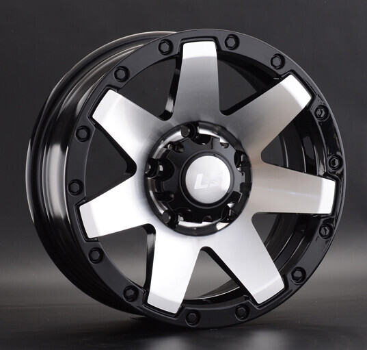 Диск Ls Wheels 881 16x7 5x139.7 ET10 DIA108.1 BKF