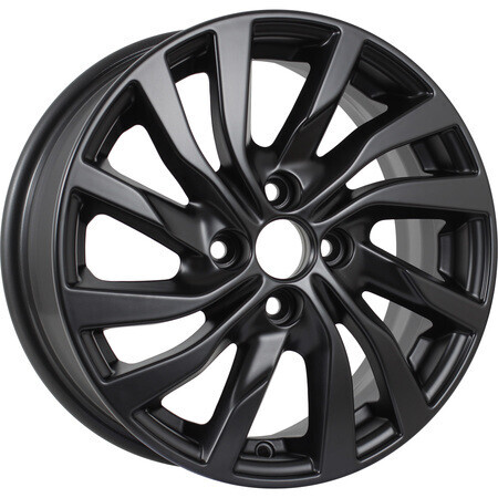 Диск Kdw Kd1546 15x6 4x100 ET46 DIA54.1 MATT_BLACK_PAINTED