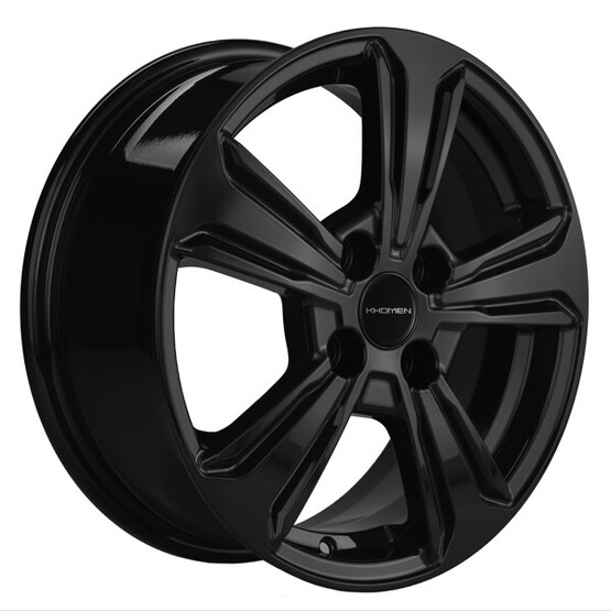 Диск Khomen 1502 15x6 4x100 ET46 DIA54.1 BLACK Диск Khomen 1502 15x6 4x100 ET46 DIA54.1 BLACK