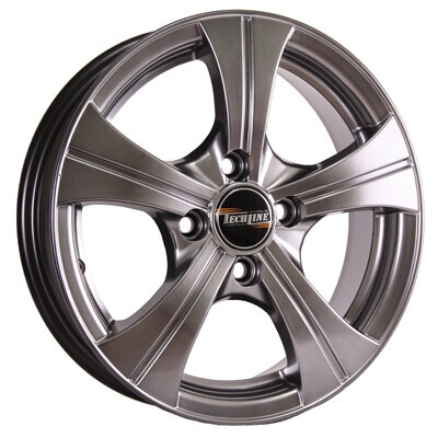 Диск Tech Line 410 14x5.5 4x100 ET43 DIA67.1 HB