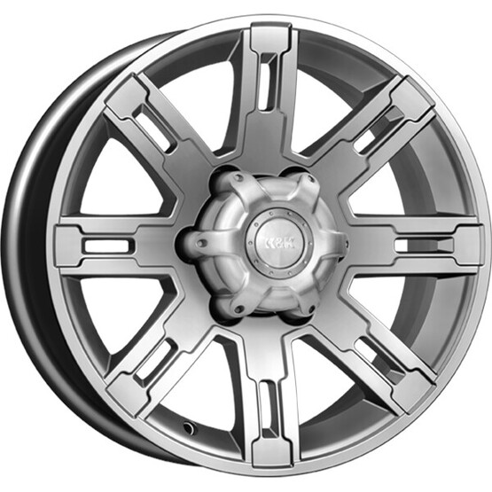 Диск K&K Полюс 16x7.5 6x139.7 ET5 DIA110.1 БЛЭК ПЛАТИНУМ