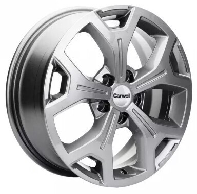 Диск Carwel Талкас 17x6.5 5x114.3 ET40 DIA64.1 GRT Диск Carwel Талкас 17x6.5 5x114.3 ET40 DIA64.1 GRT