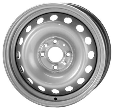 Диск Trebl 53A49D 14x5.5 4x100 ET49 DIA57.1 SILVER