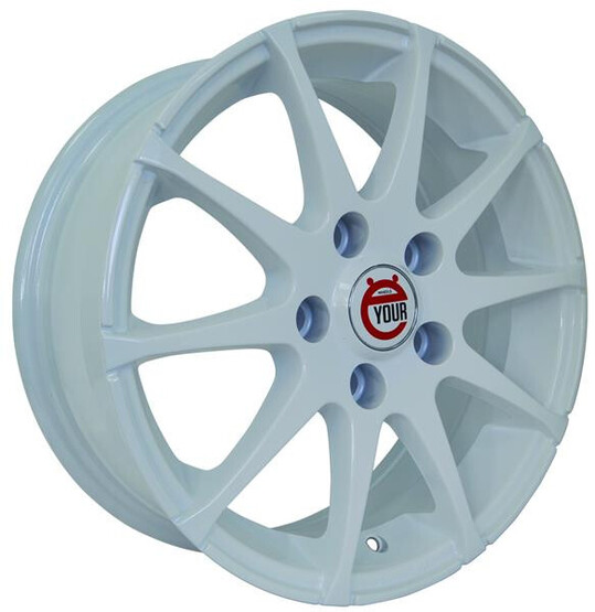 Диск Ё-Wheels E04 15x6 4x100 ET45 DIA54.1 W Диск Ё-Wheels E04 15x6 4x100 ET45 DIA54.1 W