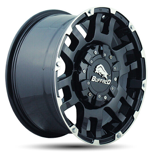 Диск Buffalo Bw-004 20x9 6x139.7 ET0 DIA106.1 GLOSS-BLACK-MACHINED-FACE Диск Buffalo Bw-004 20x9 6x139.7 ET0 DIA106.1 GLOSS-BLACK-MACHINED-FACE