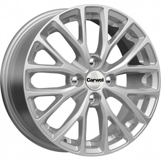 Диск Carwel Риорита 15x6 4x100 ET48 DIA54.1 SL Диск Carwel Риорита 15x6 4x100 ET48 DIA54.1 SL