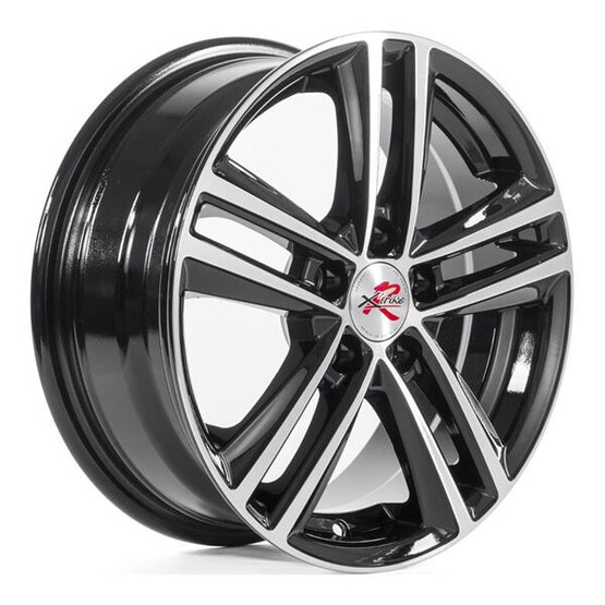 Диск X'trikerst R025 15x6 5x100 ET38 DIA57.1 BK/FP Диск X'trikerst R025 15x6 5x100 ET38 DIA57.1 BK/FP