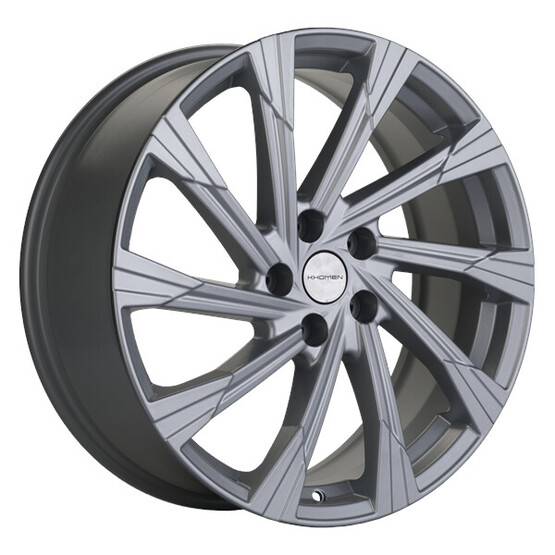 Диск Khomen 1901 19x7.5 5x114.3 ET40 DIA60.1 BRILLIANT SILVER Диск Khomen 1901 19x7.5 5x114.3 ET40 DIA60.1 BRILLIANT SILVER