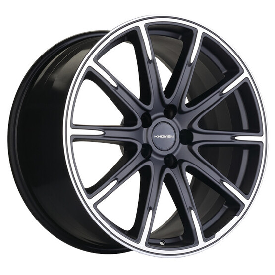Диск Khomen 1903 19x8.5 5x112 ET38 DIA66.6 BLACK-FP MATT Диск Khomen 1903 19x8.5 5x112 ET38 DIA66.6 BLACK-FP MATT