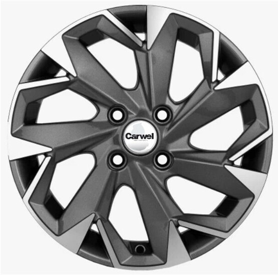 Диск Carwel Ильмень 1508 15x6 4x100 ET50 DIA60.1 AGR Диск Carwel Ильмень 1508 15x6 4x100 ET50 DIA60.1 AGR