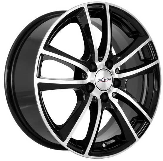 Диск X'trike X-116 16x6.5 5x112 ET45 DIA57.1 BK/FP Диск X'trike X-116 16x6.5 5x112 ET45 DIA57.1 BK/FP