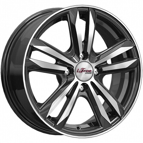 Диск Ifree Маскот 15x6 4x98 ET35 DIA58.6 БЛЭК ДЖЕК Диск Ifree Маскот 15x6 4x98 ET35 DIA58.6 БЛЭК ДЖЕК