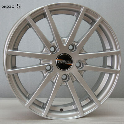 Диск Tech Line 535 15x6 5x100 ET45 DIA54 SL Диск Tech Line 535 15x6 5x100 ET45 DIA54 SL