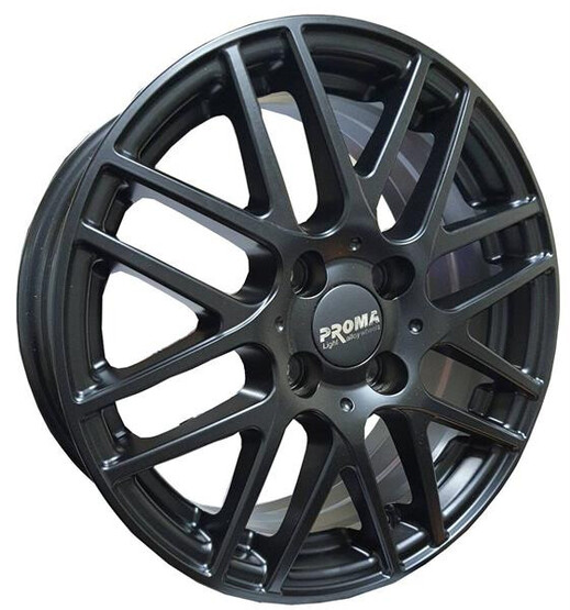 Диск Прома Торнадо 15x6 4x100 ET45 DIA60.1 ЧЕРНЫЙ