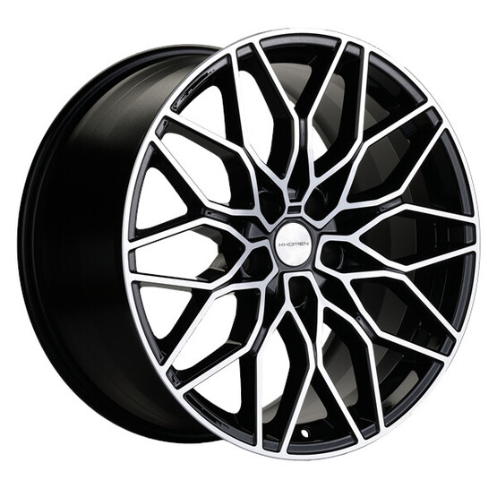 Диск Khomen 1902 19x8 5x114 ET30 DIA67 BLACK MATT MR Диск Khomen 1902 19x8 5x114 ET30 DIA67 BLACK MATT MR