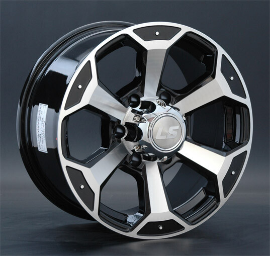 Диск Ls Wheels Ls187 18x7.5 6x139.7 ET36 DIA100.1 BKF Диск Ls Wheels Ls187 18x7.5 6x139.7 ET36 DIA100.1 BKF