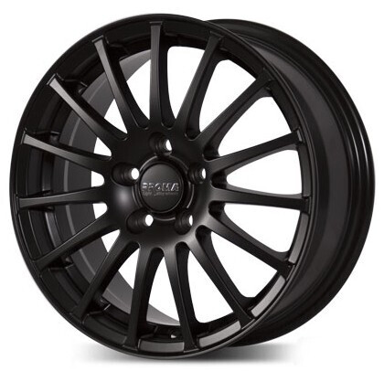 Диск Прома Rs 16x6.5 4x100 ET50 DIA60.1 ЧЕРНЫЙ МАТОВЫЙ