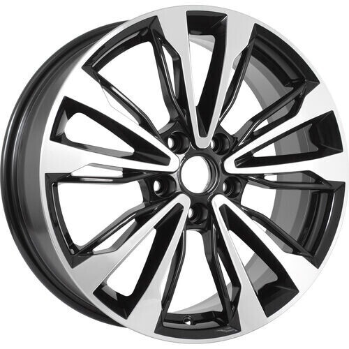 Диск Kdw Kd1830 18x7 5x108 ET47 DIA60 BLACK_FRONT_POLISHED