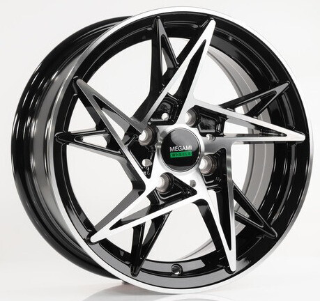 Диск Megami Mgm-25 14x6 4x100 ET35 DIA73 BKF