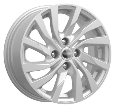 Диск Kdw Kd1546 15x6 4x100 ET50 DIA60.1 SILVER_PAINTED Диск Kdw Kd1546 15x6 4x100 ET50 DIA60.1 SILVER_PAINTED
