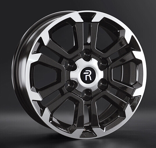 Диск Replay Hv82 16x7 6x139.7 ET38 DIA100.1 BKF