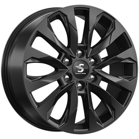 Диск Premium Series Кр007 20x8 6x139.7 ET38 DIA67.1 FURY BLACK Диск Premium Series Кр007 20x8 6x139.7 ET38 DIA67.1 FURY BLACK