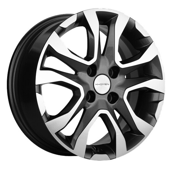 Диск Khomen 1503 15x6 4x98 ET36 DIA58.6 GRAY-FP Диск Khomen 1503 15x6 4x98 ET36 DIA58.6 GRAY-FP