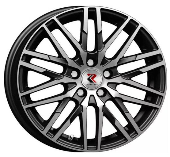 Диск Replikey B229 16x6 4x100 ET49 DIA54.1 BK/FP