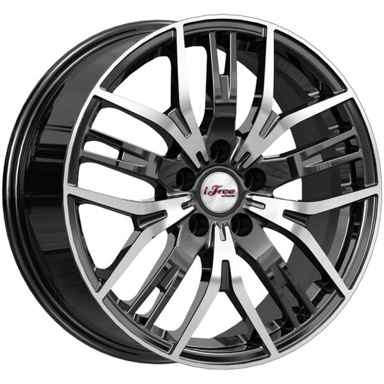 Диск Ifree Аскет 17x7 5x114.3 ET45 DIA66.1 БЛЭК ДЖЕК Диск Ifree Аскет 17x7 5x114.3 ET45 DIA66.1 БЛЭК ДЖЕК