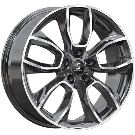 Диск Premium Series Кр001 18x7.5 5x114.3 ET45 DIA66.1 DIAMOND BLACK GRIS