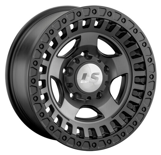 Диск Ls Wheels Ls1351 17x8.5 5x150 ET15 DIA110.1 BR+BK