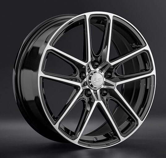 Диск Ls Wheels Ls1360 17x7.5 5x108 ET33 DIA65.1 BKF
