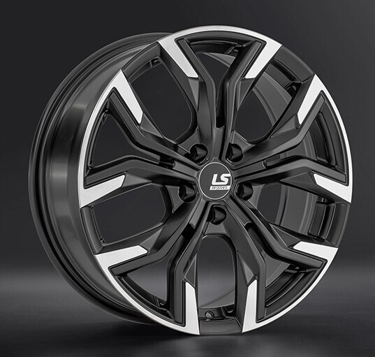Диск Ls Wheels Flowforming Rc92 18x7.5 5x112 ET40 DIA66.6 BKSF