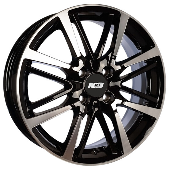 Диск N2O V2215 16x6 4x100 ET37 DIA60.1 BFP