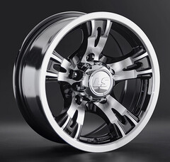Диск Ls Wheels 883 15x7 5x139.7 ET-10 DIA108.6 BKF
