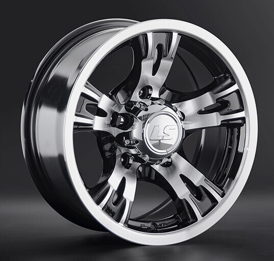 Диск Ls Wheels 883 15x7 5x139.7 ET-10 DIA108.6 BKF