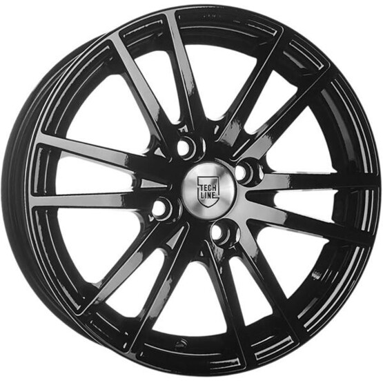 Диск Tech Line 435 14x5.5 4x98 ET35 DIA58.6 BL