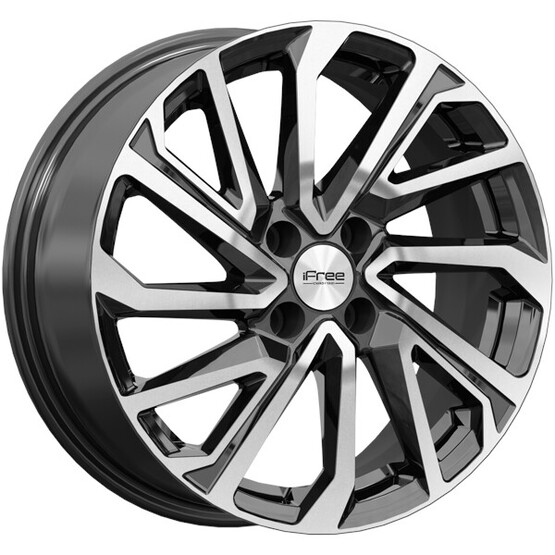 Диск Ifree Original Неом (Кс1172) 16x6.5 4x100 ET41 DIA60.1 АЛМАЗ ЧЕРНЫЙ