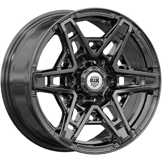 Диск K&K Блэкберн 17x8 6x139.7 ET25 DIA106.1 КВАРЦ