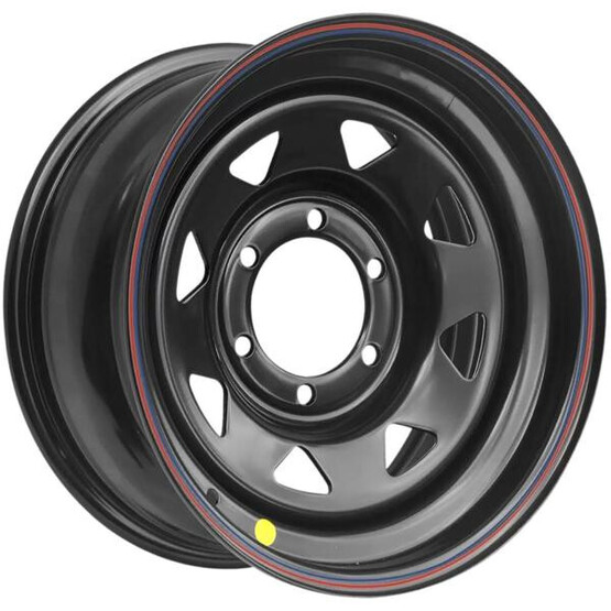 Диск Zepp 4Х4 16x8 6x139.7 ET10 DIA110 (ТРЕУГ. МЕЛКИЙ) ЧЕРНЫЙ (LTM)